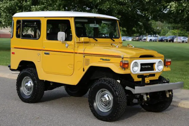 1978 toyota land cruiser ht fj40 82k actual miles 4x4 collector mint no reserve