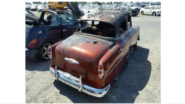1953 chevy 210 sedan project