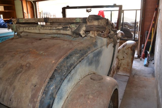 barn find rare 1929 ford model a cabriolet