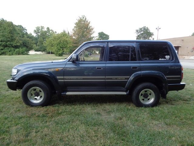 1991 toyota land cruiser 80 4x4 4.2l turbo diesel low miles no reserve !!!