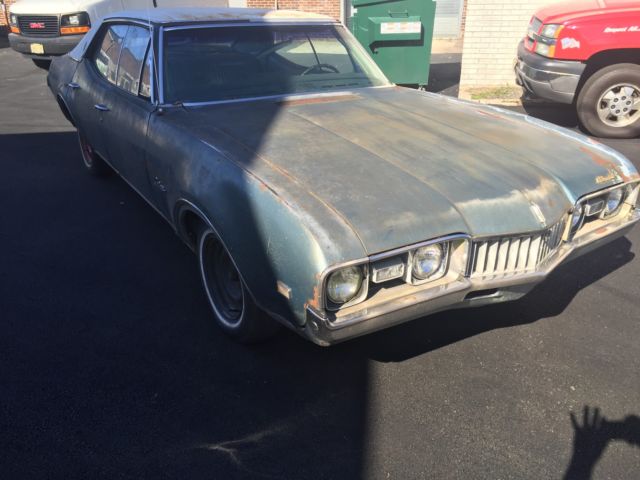 1968 oldsmobile cutlass barn fresh runs and drives loaded with optionsno reserve