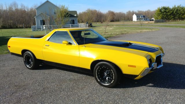 1974 ford ranchero gt - s code 400 beautiful classic truck