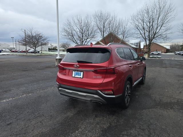 2019 hyundai santa fe limited 2.0t