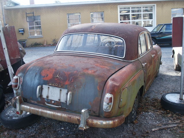 1956 mercedes benz 220 4 sedan ponton style restoration project