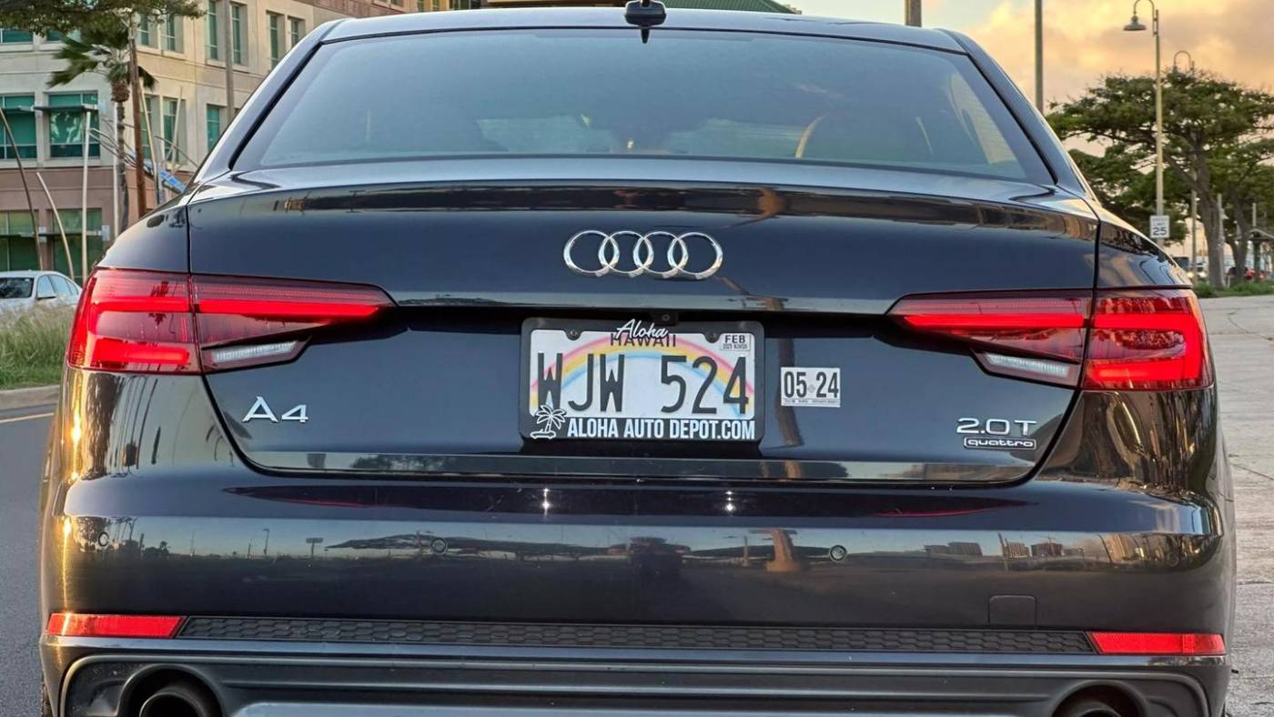 2018 audi a4 2.0t quattro premium plus