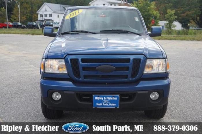 2011 ford ranger sport 4x4 sport 4dr supercab for sale in south paris, maine
