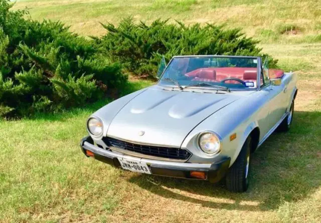 1979 fiat 124 spider pininfarina 2000