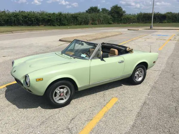 1979 fiat 124 spider 2.0l