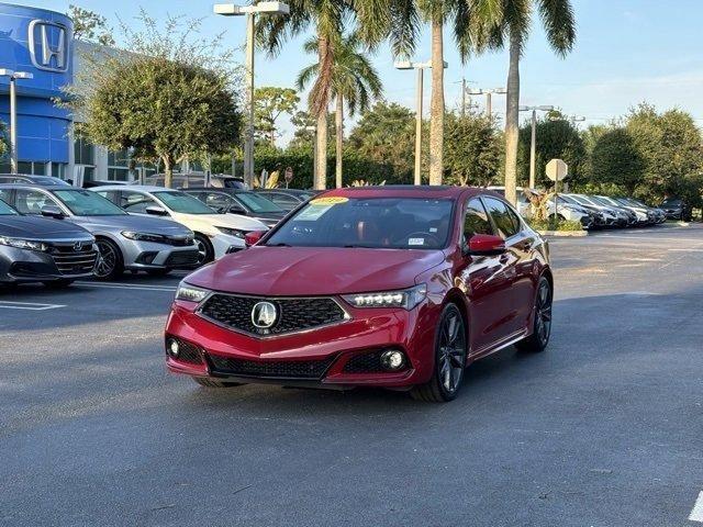 2019 acura tlx technology & a-spec