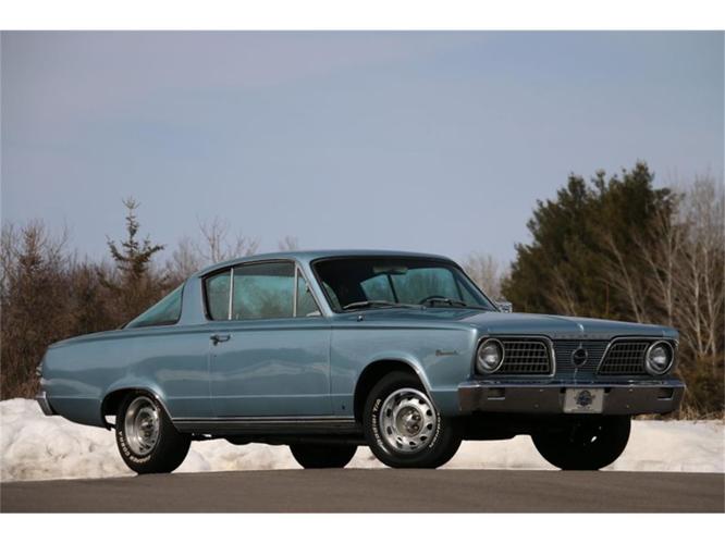 1966 plymouth barracuda in stratford, wisconsin