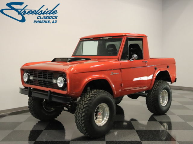great resto, slick paint, stroked & rebuilt 302, lift kit, frnt discs, clean!