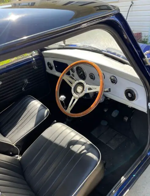 1980 austin mini coupe blue fwd manual hl