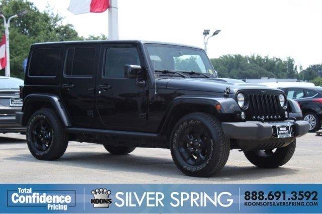 used 2015 jeep wrangler 4wd unlimited sahara silver spring, md 20904 for sale in silver spring, maryland
