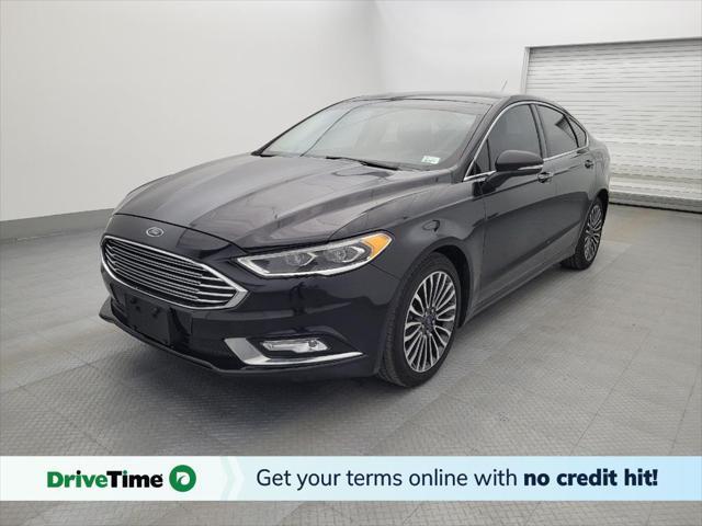 2018 ford fusion titanium