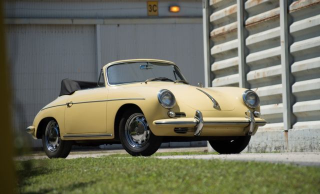 1965 porsche 356 sc cabriolet