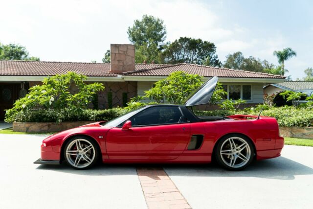 92 nsx supercharged 5 speed clean red/black