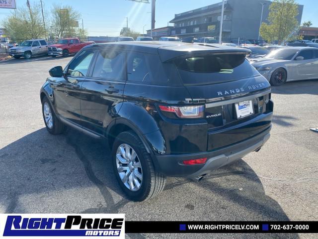 2018 land rover range rover evoque se
