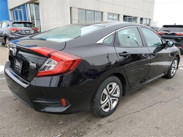 used 2016 honda civic lx sedan la crosse, wi 54601 for sale in barre mills, wisconsin
