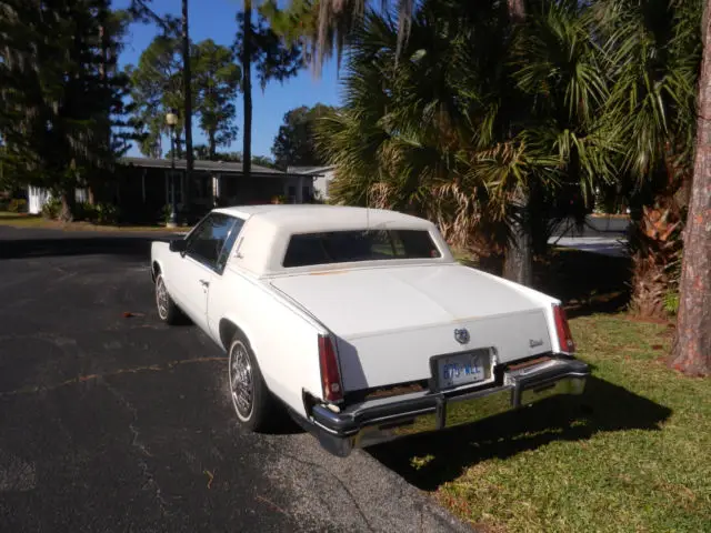 1985 cadillac eldorado, no accidents in good condition