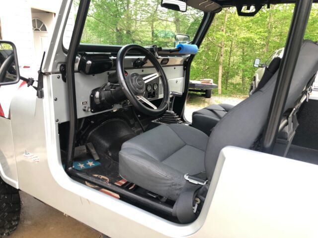 1981 jeep scrambler suv grey 4wd automatic cj8