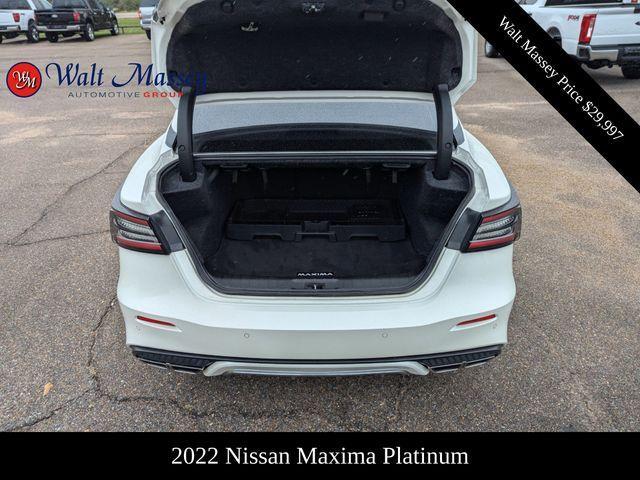 2022 nissan maxima platinum
