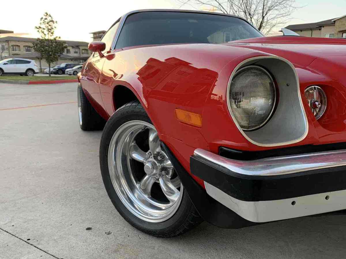 1977 chevrolet camaro sportscar red rwd automatic 2dr