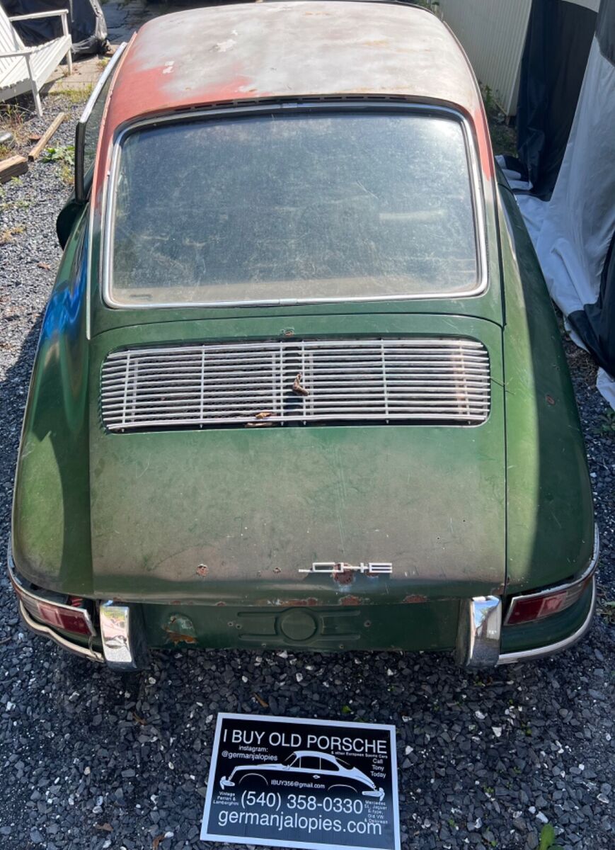 july 1965 porsche 912 rare irish green 5 gauge