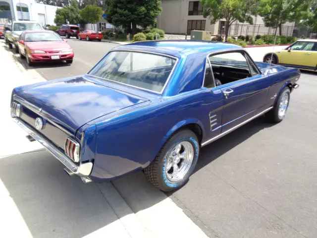 1966 ford mustang coupe - california rust free - 4 speed - must see