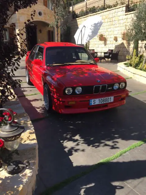 bmw m3 e30 - classic collectible m3 with m3 e36 engine - car not in usa