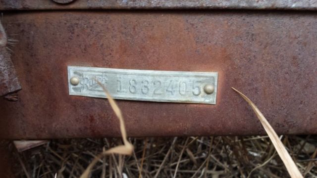1928 buick frame and parts possibly 1927