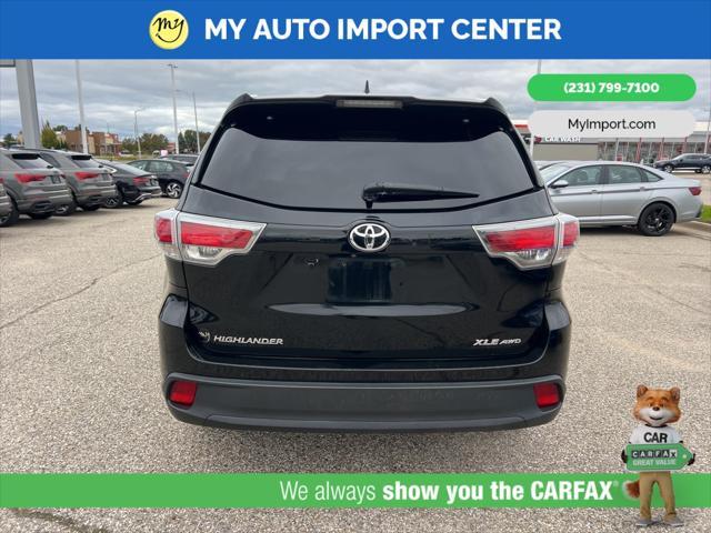 2015 toyota highlander xle
