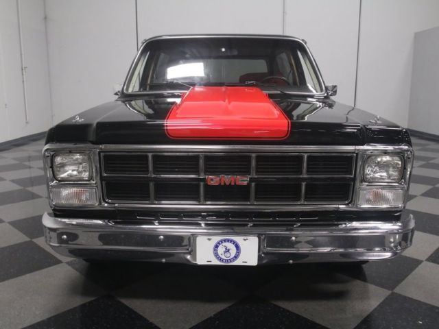 1980 gmc jimmy restomod 43261 miles black suv 502 v8 6 speed manual