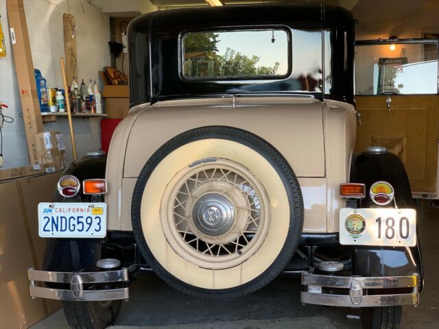 vintage 1930 ford model a rumble seat coupe