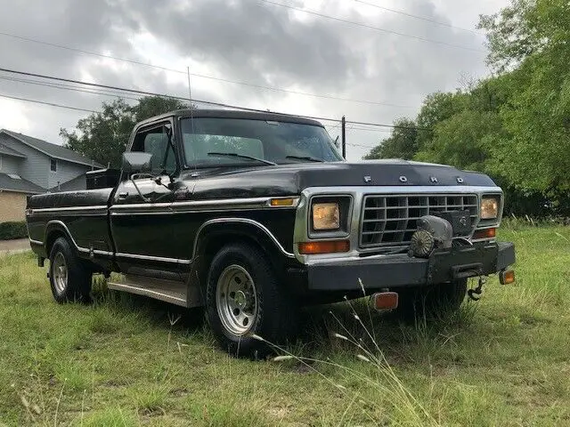 1978 ford f-250 lariat, original paint, texas truck, no rust, 4speed