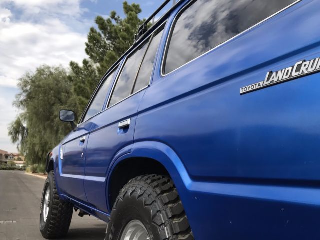 no reserve 1984 toyota landcruiser fj60 4x4 manual matching numbers runs great