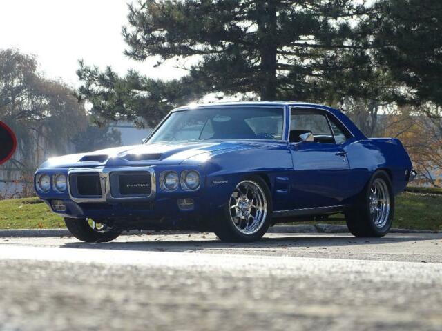 1969 pontiac firebird 3,412 miles dodge viper blue pearl coupe v8 automatic