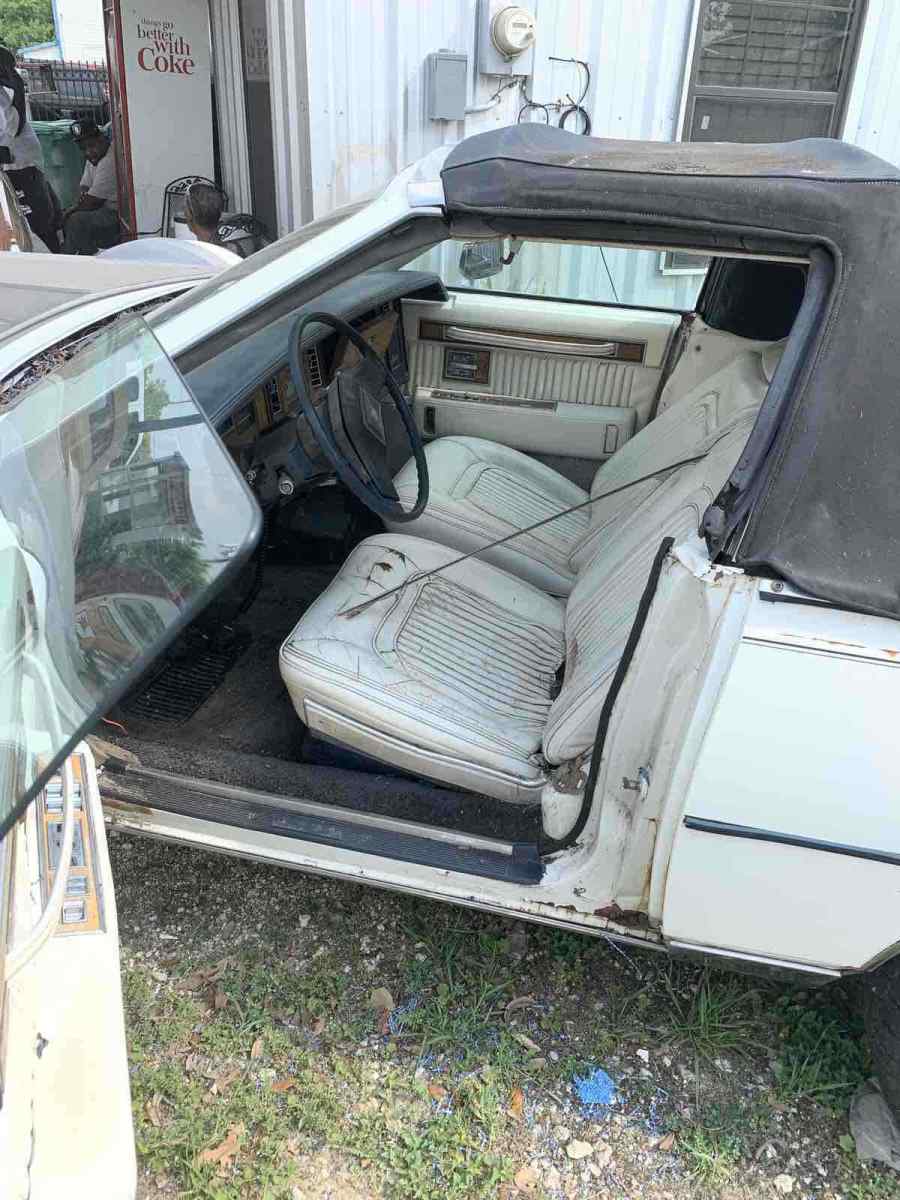 1981 cadillac seville sedan white fwd automatic