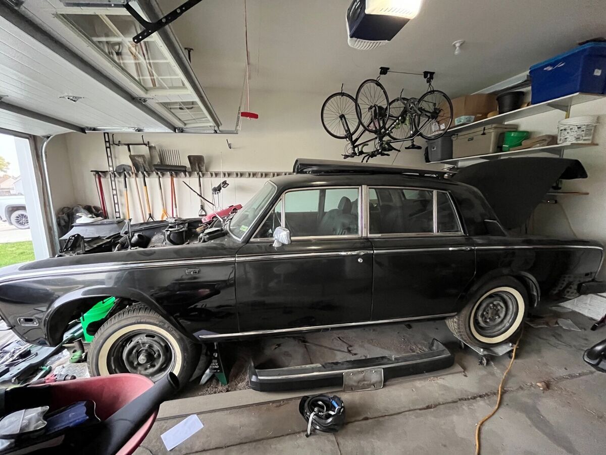 1978 rolls-royce silver shadow ii black rwd automatic for parts