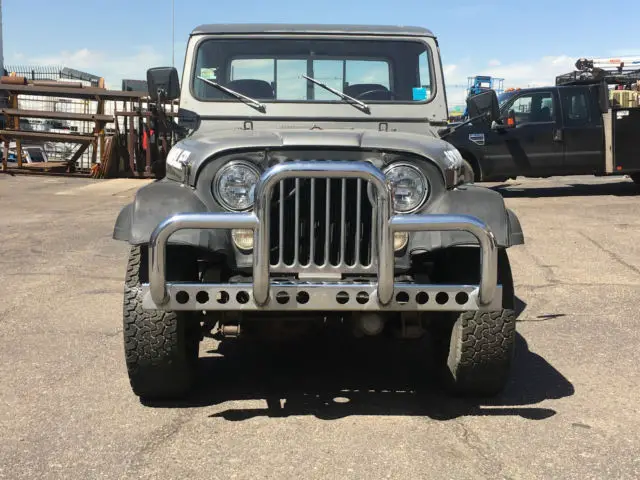 81 jeep cj8 cj-8 scrambler truck 4x4 60k pickup stock runs & drives clean title