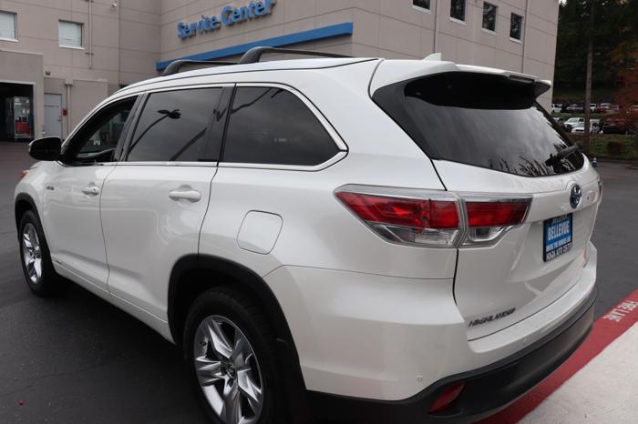 used 2016 toyota highlander awd limited hybrid bellevue, wa 98006 for sale in bellevue, washington