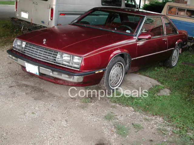 1986 buick 2dr le sabre custom coupe 3.0, f/wh, auto,97k mi runs.repairs needed