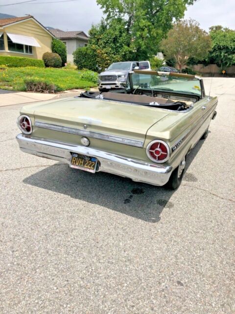 1965 ford falcon convertible v8 289 c code, original california car, solid nr