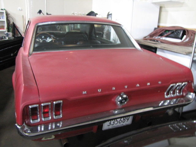 1967 ford mustang coupe 2 door