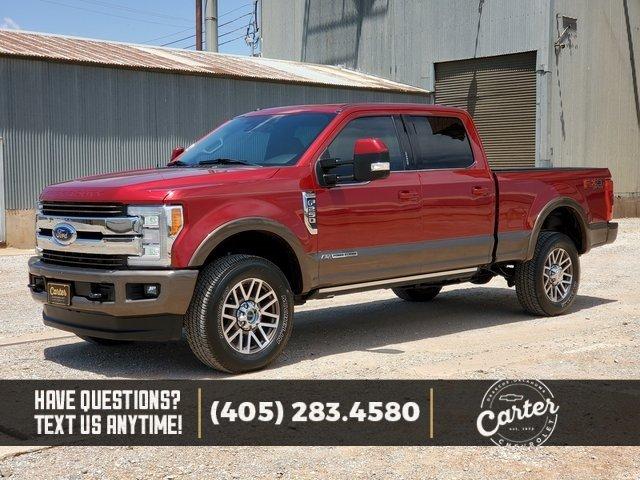 used 2017 ford f250 crew cab king ranch okarche, ok 73762 for sale in okarche, oklahoma