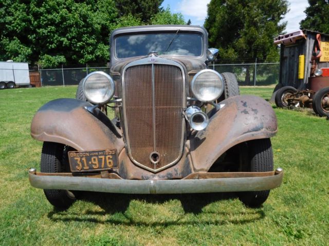 1933 chevrolet 4 dr sedan "barn fresh with patina, patina, patina!"