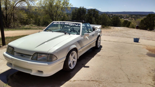 1993 ford mustang lx convertible saleen clone