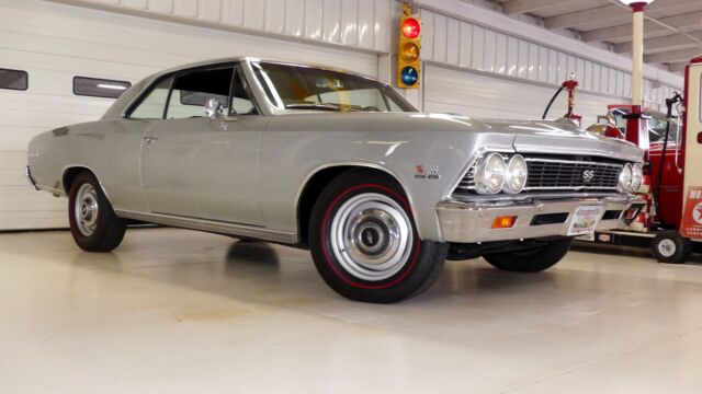 1966 chevrolet chevelle ss 88386 miles silver 2 door hard top 396 manual 4-speed