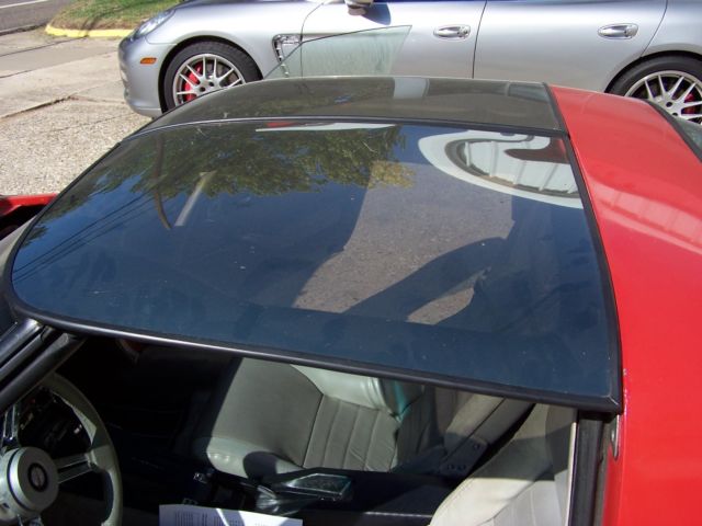 1980 corvette red