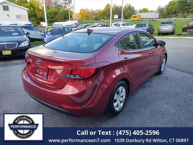 2016 hyundai elantra se
