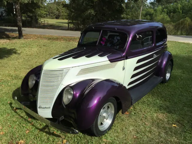 1937 ford 2 door slantback hot rod / street rod